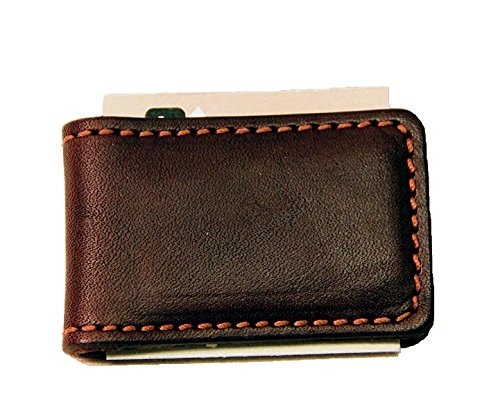 Leather Money Clip with Xtra Strong Magnet - Made in the USA - Handcrafted