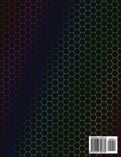Organic Chemistry: Hexagonal Graph Paper + Lined Paper Notebook for Chemistry Notes and Practice. 8.5 x11 inches 150 pages image 4