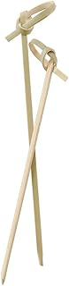 Perfectware PW Knot 4-200ct Bamboo Picks for Cocktails and Hors' D'oeuvres, 4" (Pack of 200)