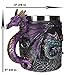 Ebros Myths And Legends The Conception Of Blue Fire Beowulf Purple Dragon Beer Stein Tankard Coffee Cup Mug Great Gift For Dragon Lovers Party Hosting