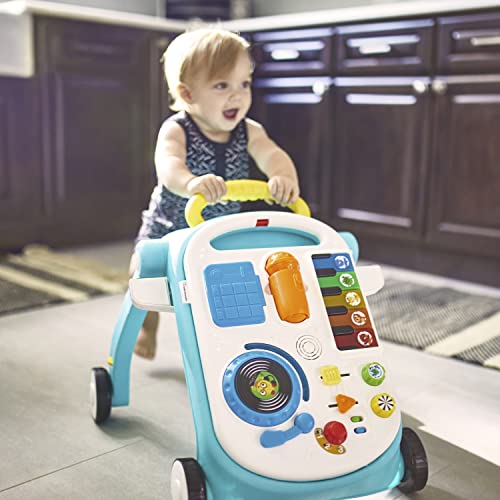 Baby Einstein, Musical Mix ‘N Roll 4-in-1 Baby Lauflernhilfe & Spieltisch, Entdecken Musik, Farben & Tiere, Lauflernwagen mit Spielstation, Elektronische Spielzeug, Kinder ab 6 Monaten (1er Pack)