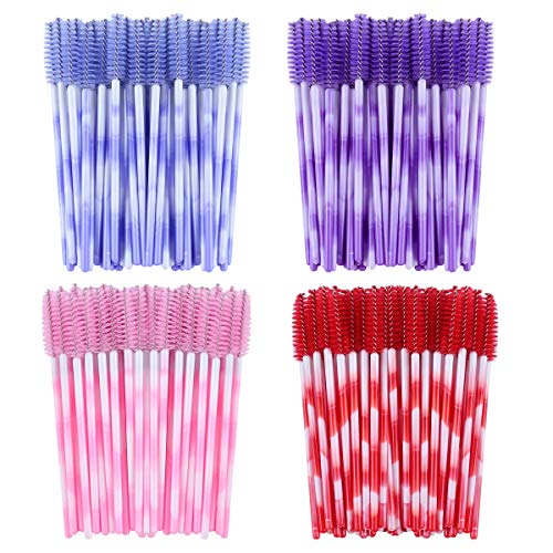 Disposable Mascara Brush Wand Eyebrow Brushes Eyelash Spoolie Eye Lash Wands Spooly Applicator Makeup Kits 200 Pack
