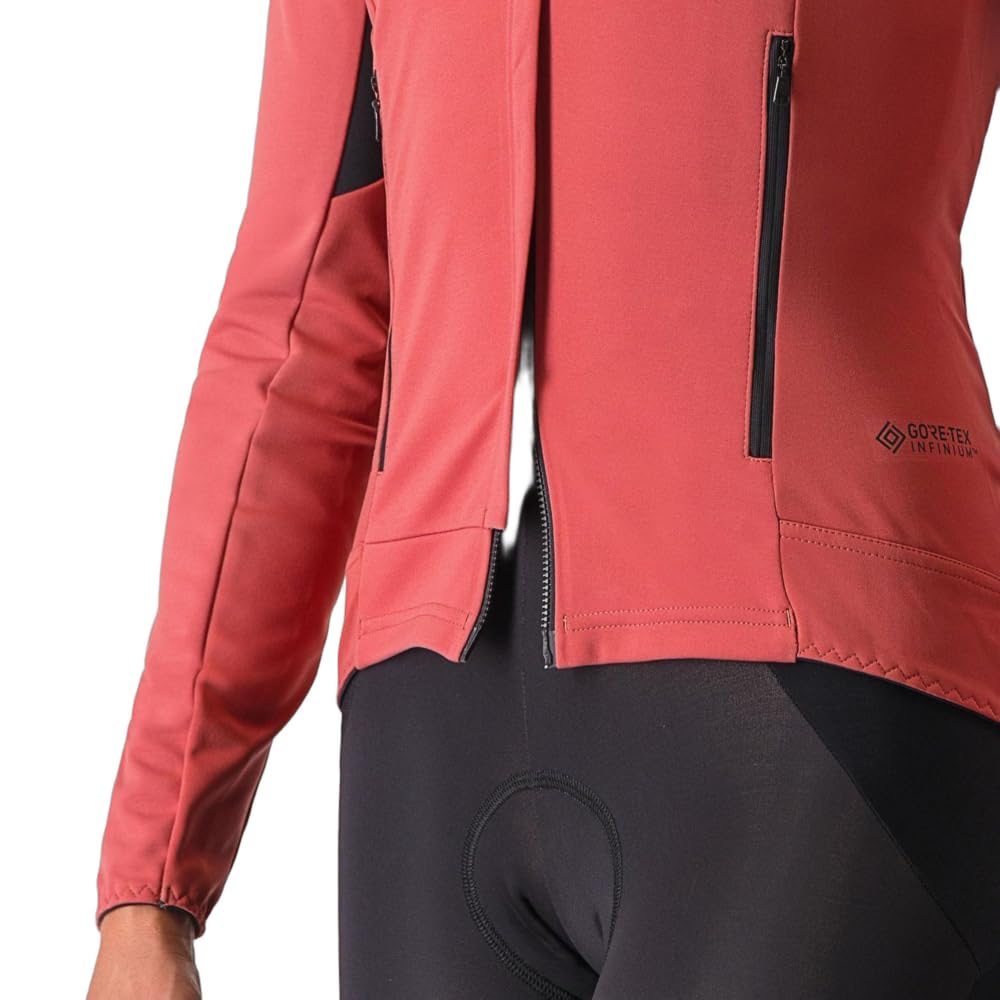 CASTELLI Idealna kurtka rowerowa RoS 2 W, wodoodporna, oddychająca, wysoka wydajność, ochrona przed deszczem i zimnem
