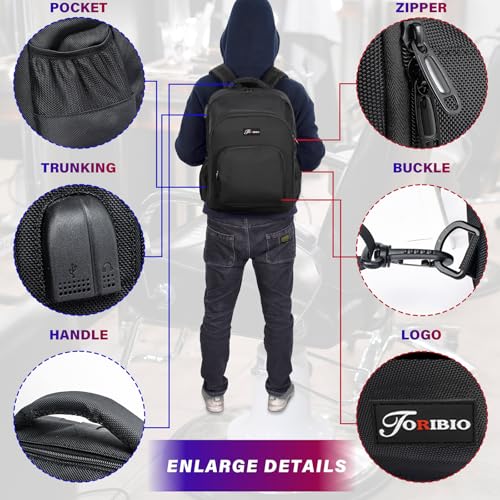 TORIBIO Barber Backpack with USB Port