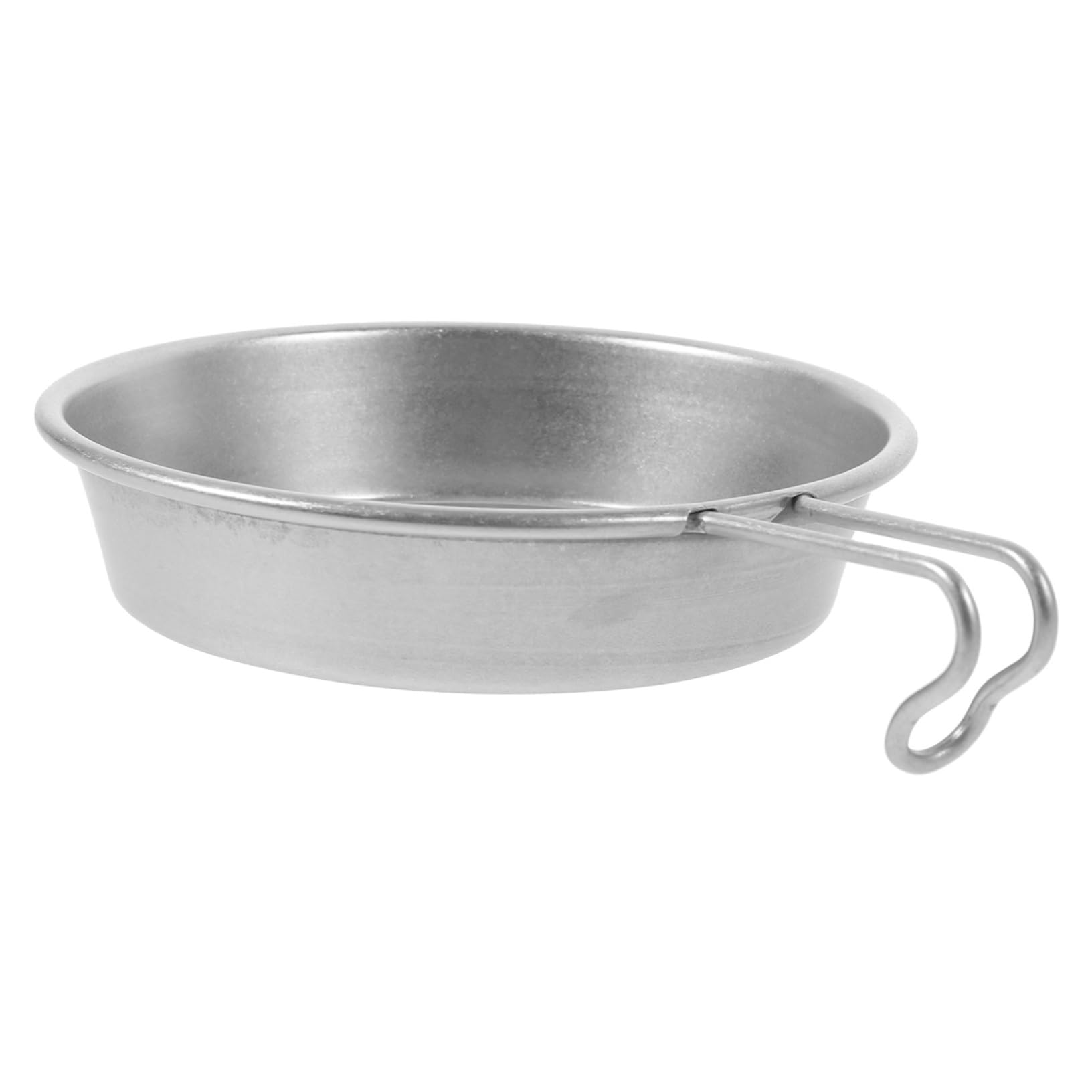NAMOARLY Camping Bowl with Handle Multifunctional Stainless Steel Dish for Outdoor Use for Camping Backpacking and Picnics Lightweight and Portable Safe and Stable Design