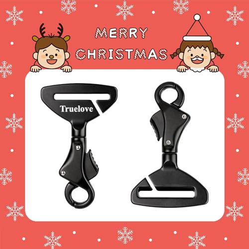 Hunde Sicherheitsgurt Sicherheitsschnalle, Hundeauto-Sicherheitsschnalle, geeignet für alle Arten von Auto-Sicherheitsgurten, Schnalle im Hundehalsband oder Geschirr, einfach zu bedienen, Schwarz