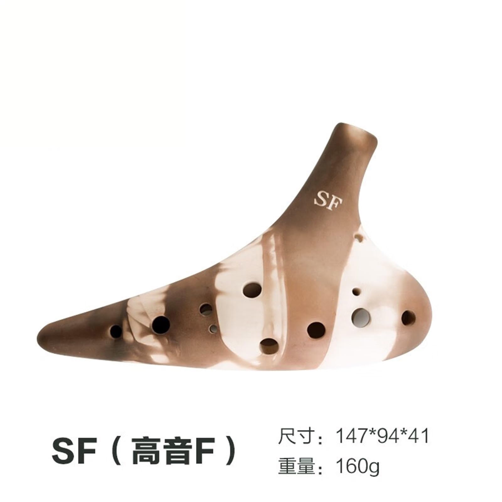 Ocarina Ocarina Professionale A 12 Fori Che Suona Uno Strumento Portatile Per Principianti Non Sparato Chiave F Acuta