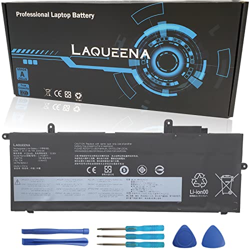 Laqueena-L17C6P71-Laptop-Battery-Compatible-with-Lenovo-ThinkPad-X280-A285-Series-L17L6P71-L17M6P71-L17M6P72-L17C6P72-01AV470-01AV471-01AV472-SB10K97617-SB10K97618-SB10K97619-SB10K97628-SB10K97629