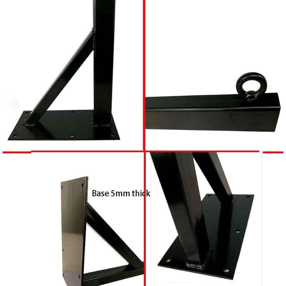 ZHANGQINGXIU Supporto per Sacco da Boxe,Supporto da Parete per Sacco da Boxe Pesante Supporto per Sacchi di Sabbia A Parete, Gancio in Metallo per Boxe Ripiano Fisso Portante, 6 Dimensioni