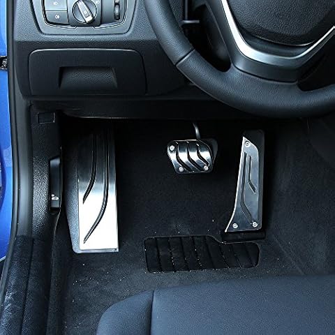 etopmia Car Pedals Fashion Style Rest Pedal Brake Pedal Gas Pedal Fit for BMW 1 3 4 5 6 7 Series F20 F30 F31 F32 F33 F34 F36 Accessories Automatic Cover