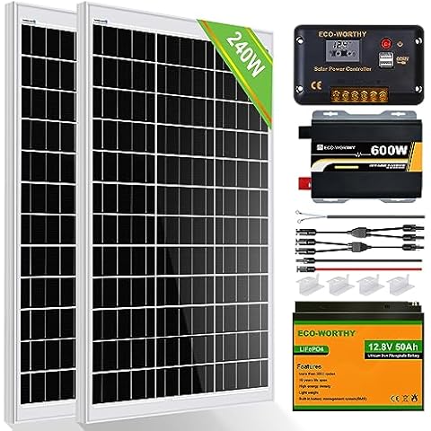 ECO-WORTHY 240W Off Grid Solar Kit Cover