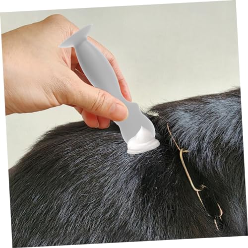 GRIRIW Applikator Für Hunde Faltencreme Flexibler Pinsel Für Tränenfleckenpaste Spatel Für Cremeauftrag Kompakt Und Diskret Für Unterwegs Und Everyday Use