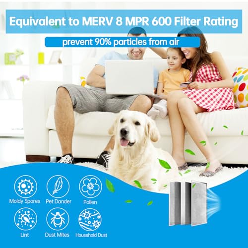 Image of UBeesize 14x30x1 Reusable Electrostatic Air Filter HVAC AC Furnace Filter,MERV 8,Washable, Lasts a Lifetime,Permanent Air Filter,Breathe Fresher,Home And Office(Actual Size:13.5x29.65x0.82 Inch)