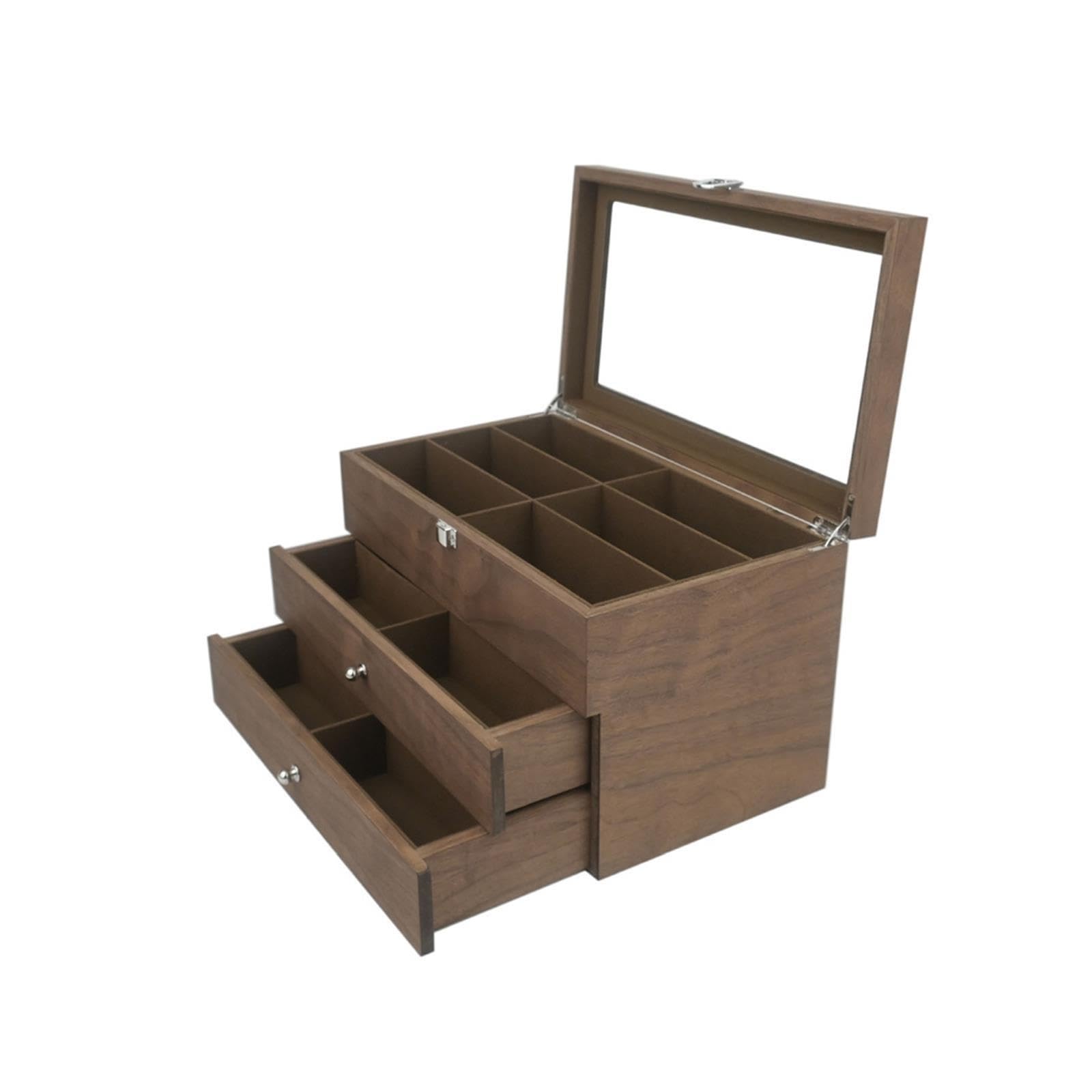 Organizador de gafas de sol Caja organizadora de gafas sol 18 rejillas