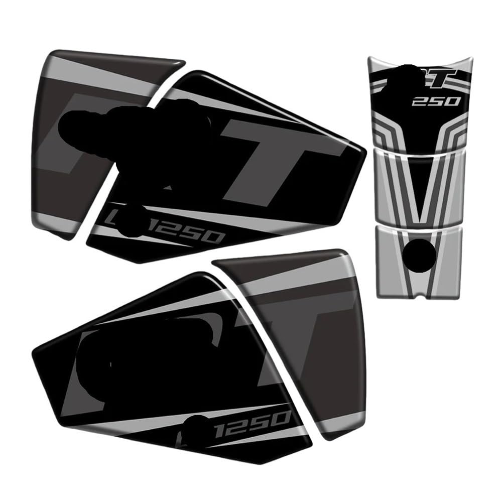 Gas Fuel Tank Pad Tank Pad and Trunk Emblem Sticker for R1250RT R 1250 RT Motorcycle Luggage Case Protection Decals