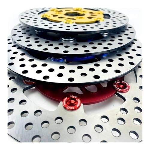Disques frein arrière flottants universels moto 3 trous 220 mm stoppant les bruits de friction