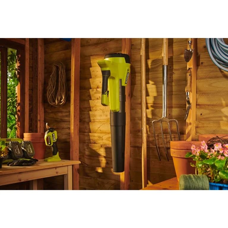 Souffleur Turbo Jet 18V RYOBI - Soufflerie 160 km/h - Batterie 4,0Ah - Chargeur - RY18BLB-140