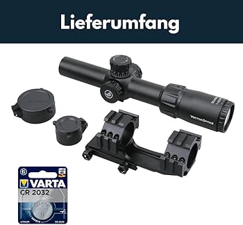 Vector Optics SCFF-36 Mustang 1-4x24FFP Zielfernrohr für Sport