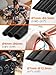 Eventronic 900PCS Wire Heat Shrink Tubing Kit, Industrial Heat-Shrink Tubing for Wires, 2:1 Marine Grade Heat Shrink Wrap, Premium Large Electrical Waterproof Heat Shrink Tape (Black 12 Sizes)