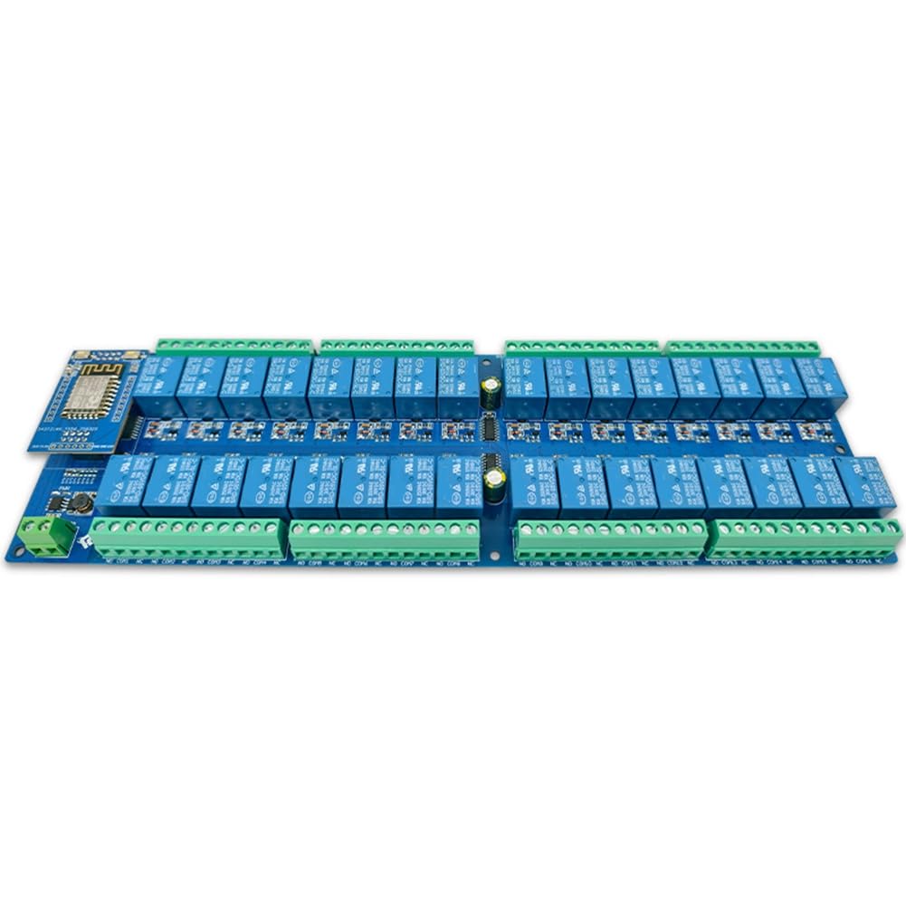 Modulo di Sviluppo del Modulo A 32 Canali DC Alimentatore WiFi Modulo Relè Bluetooth ESP8266 per Casa Intelligente