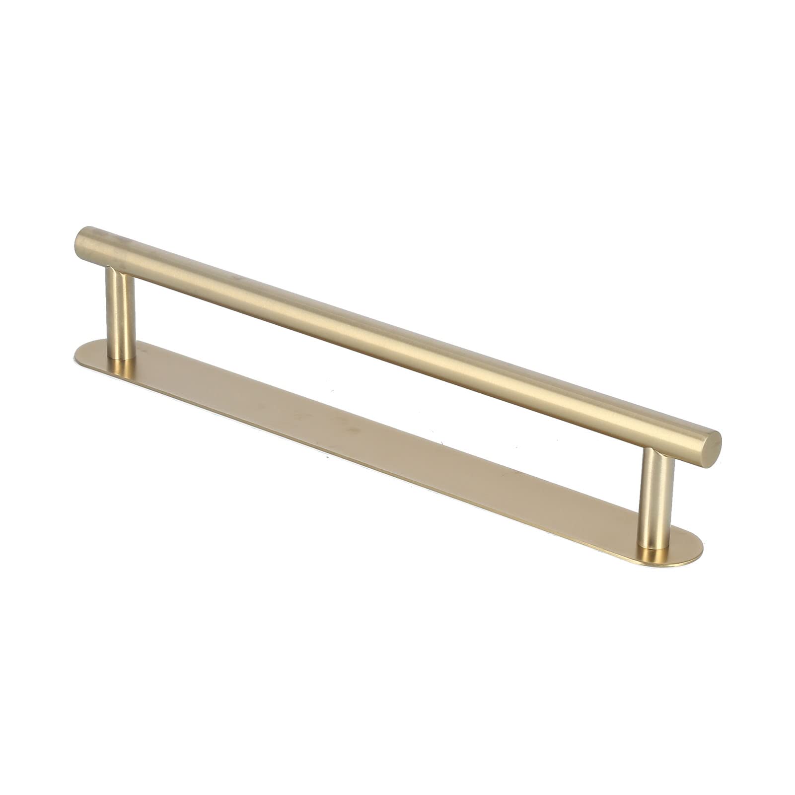 Portasciugamani Ad Asta Singola, Portasciugamani in Acciaio Inossidabile 304 con Montaggio a Parete in Oro Spazzolato, con Adesivo Adesivo Facile Installazione, per Bagno, (60 centimetri)