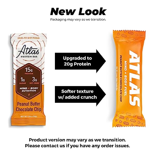 Atlas Protein Bar 20G Plant Protein, 1G Sugar thumb #1