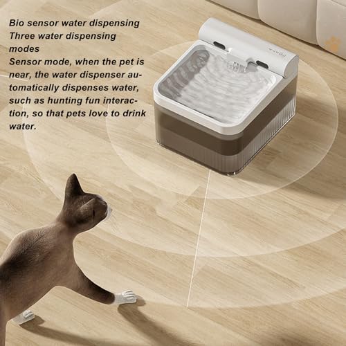 Dispensador automático de agua para gato miniatura 4