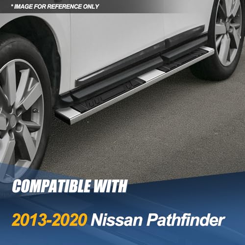 Estribos Laterales para Nissan Pathfinder 2013-2020 Acero Inoxidable miniatura 7