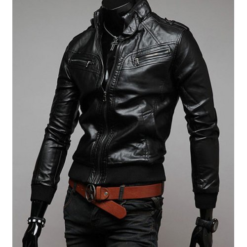 Buy Neo zipper leather jacket at Amazon.in