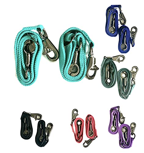 Corbatas de remolque para caballo que evitan tirones peligrosos y caídas en el van 7