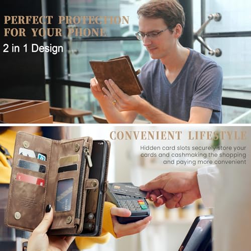 Coque portefeuille Google Pixel 9 pour libérer vos poches en déplacement