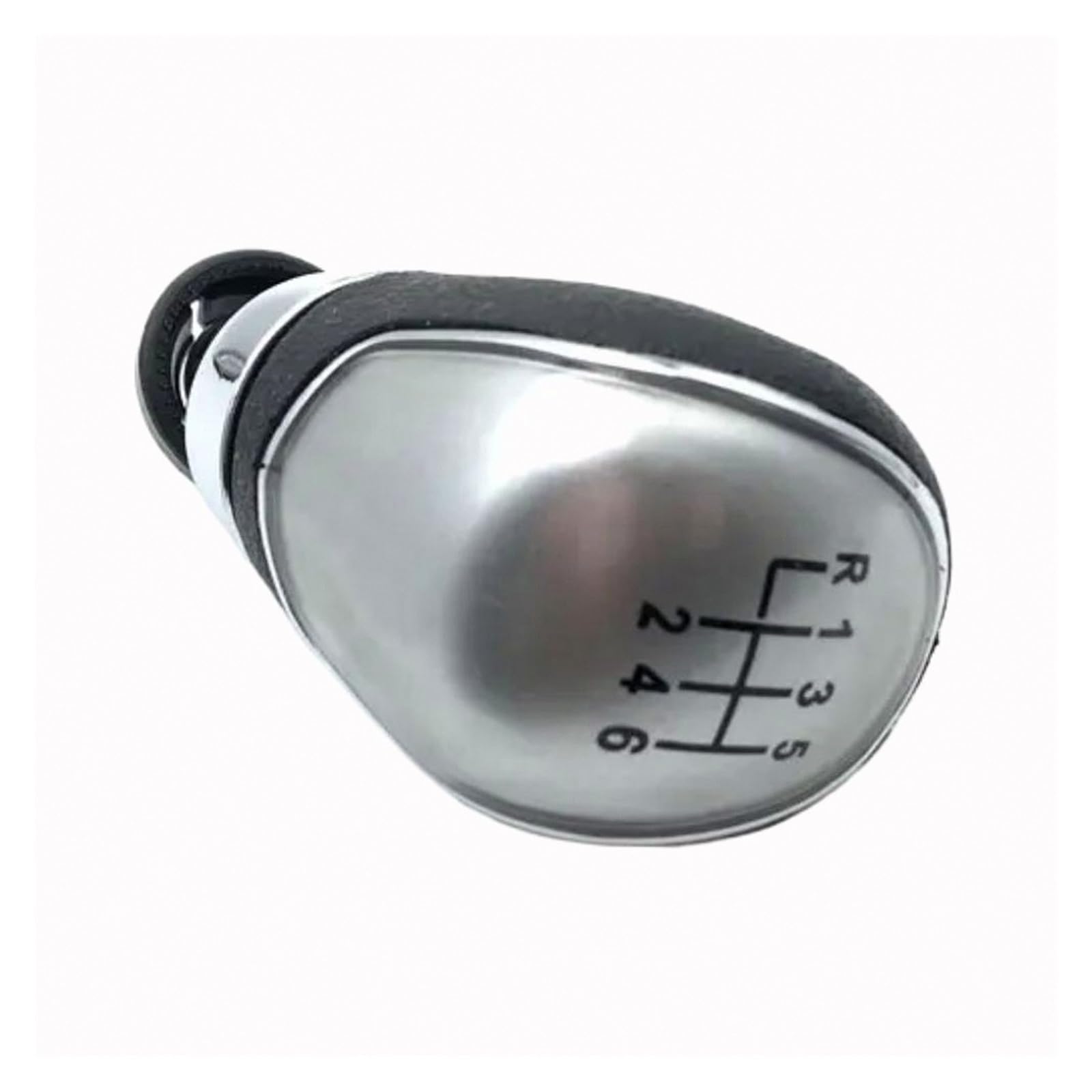 Glblpexelr Silver 6Speed Shift Knob For Focus 2 Mk2 Fl Mk3 Mk4 Mk7 For Mondeo Kuga Galaxy Stylish