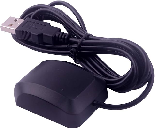 DIYmalls VK-162 Remote Mount USB GPS Dongle G-Mouse Navigation External GPS Receiver Antenna for Raspberry Pi Linux Window Google Earth