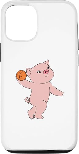 Miniatura 4 de iPhone 12 mini Pig Basketball Player Ball Sports Hobby Case