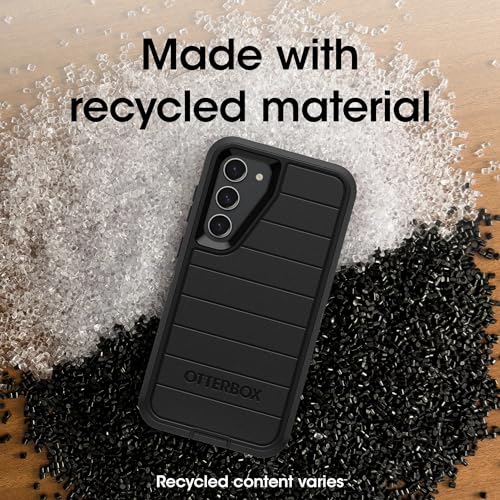 OtterBox Galaxy S23+ (Only) - Defender Series Case - Black, Rugged & Durable - with Port Protection - Includes Holster Clip Kickstand - Microbial Defense Protection - Non-Retail Packaging - image 8
