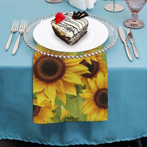 Servilletas de Tela Girasol 18.7 x 18.7 pulgadas miniatura 4