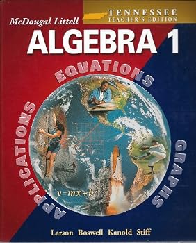 Hardcover McDougal Littell High School Math Tennessee: Teachers Edition Algebra 1 2005 Book