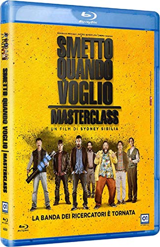 I Can Quit Whenever I Want: Masterclass (2017) ( Smetto quando voglio: Masterclass ) [ Blu-Ray, Reg.A/B/C Import - Italy ]
