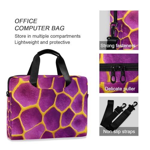 Maletín para portátil ALAZA con estampado jirafa 13-15.6 pulg miniatura 5