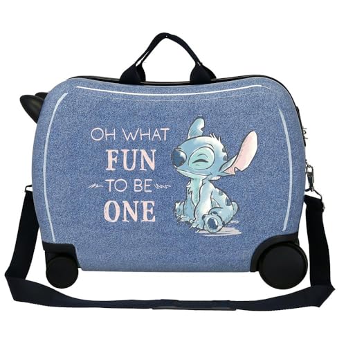 Disney Girls' Children's Suitcase, Blue, Talla única3