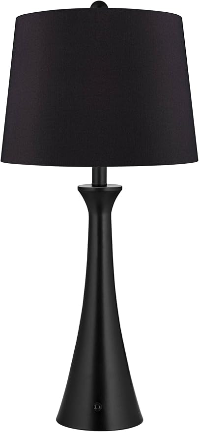 Lámparas de Mesa 360 Lighting Karl Modern Set de 2 con USB y Enchufe miniatura 8