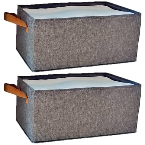 MDybfone Foldable Fabric Storage Bins Cover