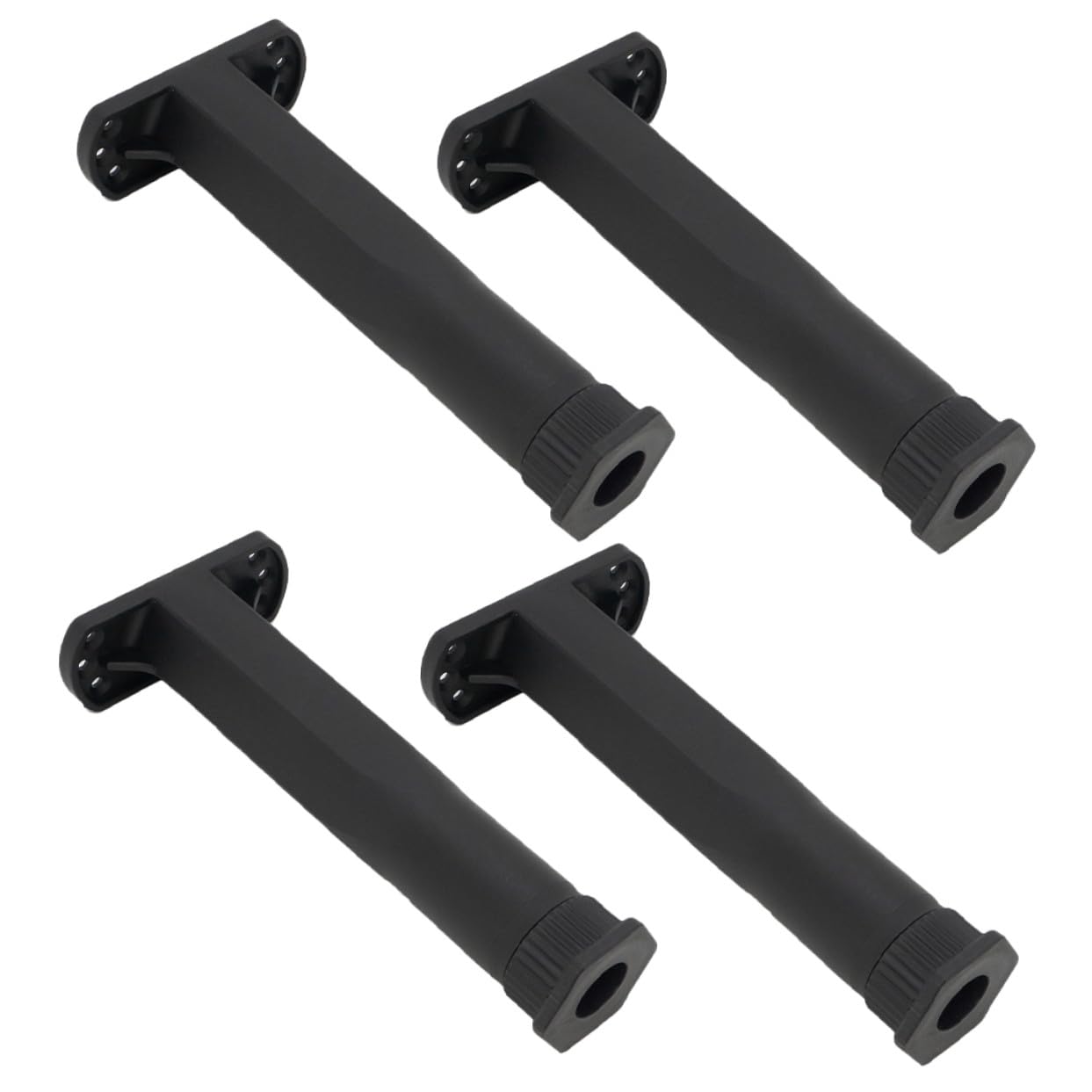 Pieds de Lit Réglables Ciieeo en PP Design T Robustes pour Cadre de Lit Support