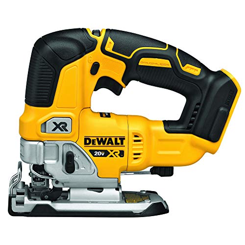 Image of DEWALT 20V MAX XR Jig Saw, 3,200 Blade Speed, Cordless, Brushless Motor, LED Light, Bare Tool Only (DCS334B)