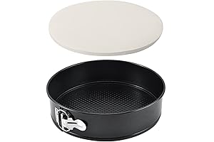 Tellshun 10 Inch Springform Pan Leakproof Cake baking Pan