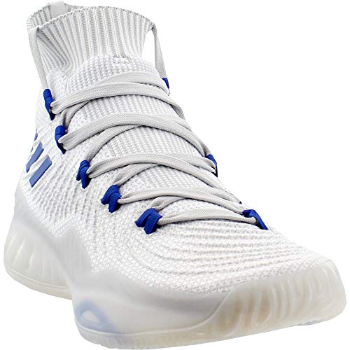 adidas Crazy Explosive 2017 Primeknit MM Shoe - Men's Basketball 17 White/Collegiate Royal/Clear Onix
