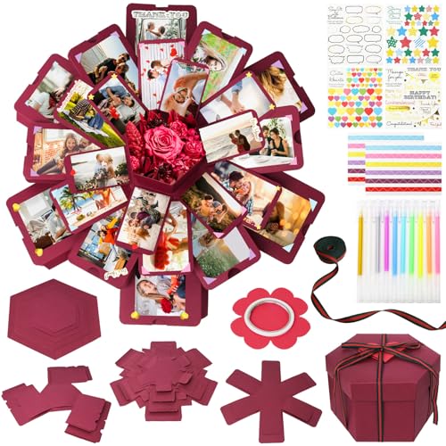 Koogel Explosion Gift Box Set, Creative Photo Album Gifts Explosion...