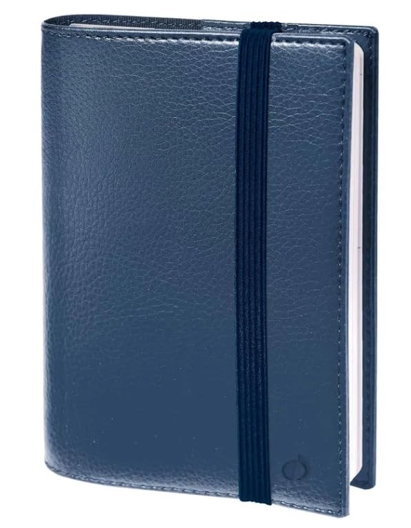 Quo Vadis - 1 Agenda settimanale Time & Life Time & Life XLARGE Blu Metallico - Formato 21 x 27 cm - Dicembre 2025 a dicembre 2026