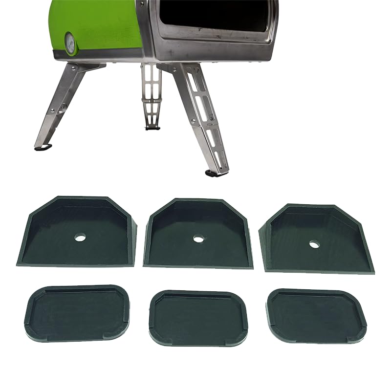POAAOQ Compatible with Gozney Roccbox Pizza Oven Black Rubber feet Surface Protectors pack of 6