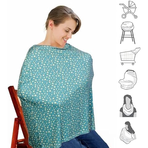 Nursing Cover for Breastfeeding & Privacy | Multi-Purpose Blanket Cover